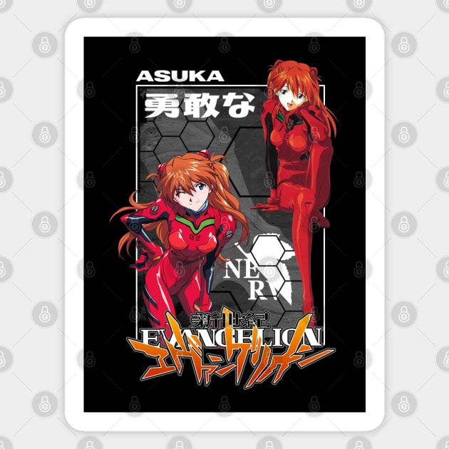 NGE - A5UKA Sticker by ETERNALS CLOTHING